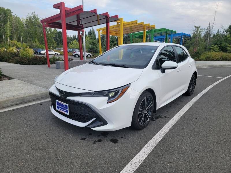 2021 Toyota Corolla Hatchback for sale at Painlessautos.com in Bellevue WA