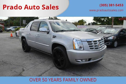 2010 Cadillac Escalade EXT for sale at Prado Auto Sales in Miami FL