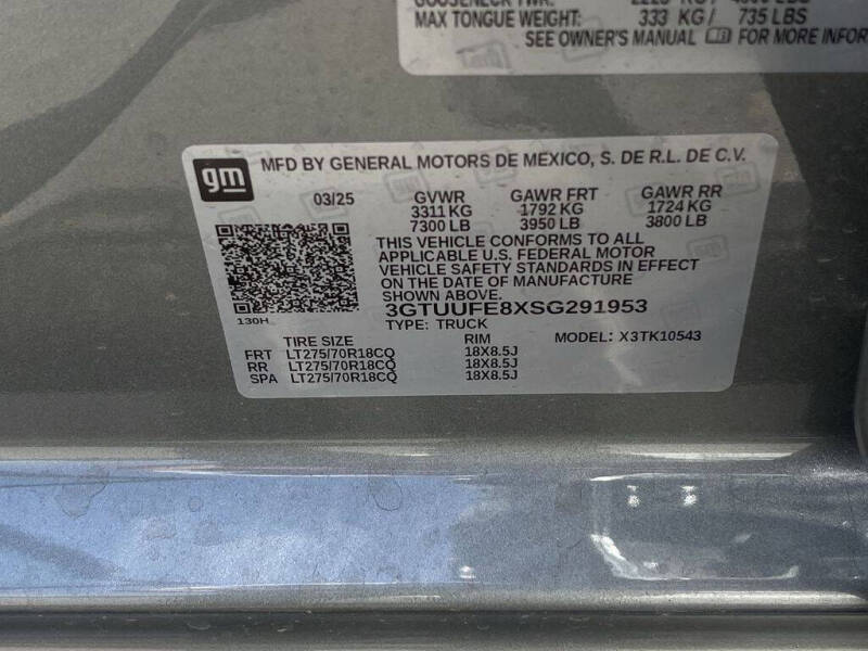 2025 GMC Sierra 1500 AT4X