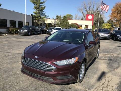2017 Ford Fusion for sale at FAB Auto Inc in Roseville MI
