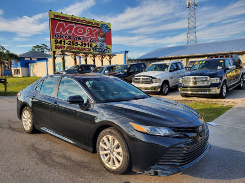 2018 Toyota Camry for sale at Mox Motors in Port Charlotte FL