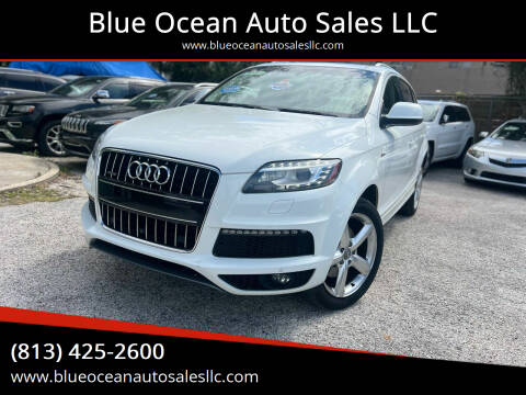 2015 Audi Q7 for sale at Blue Ocean Auto Sales LLC in Tampa FL