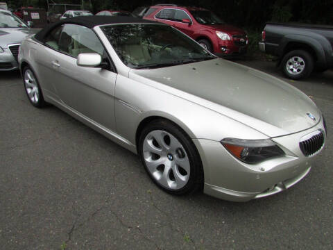 2005 BMW 6 Series for sale at Nutmeg Auto Wholesalers Inc in East Hartford CT