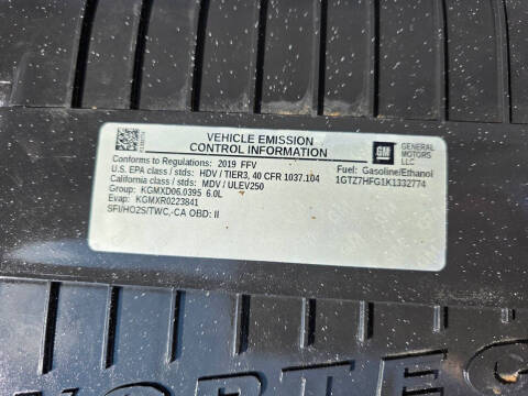 2019 GMC Savana 3500