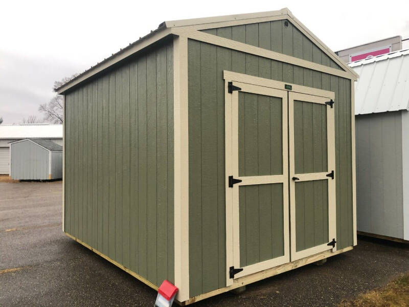 2024 Premier Marine 10x16 utility shed for sale at Triple R Sales in Lake City MN