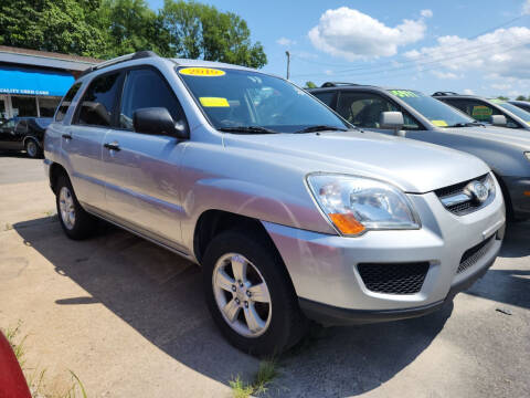 2010 Kia Sportage for sale at Means Auto Sales in Abington MA