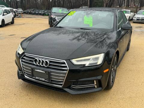 2018 Audi A4 for sale at Northwoods Auto & Truck Sales in Machesney Park IL