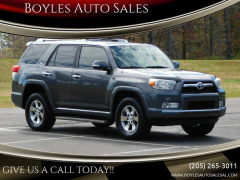2010 Toyota 4Runner for sale at Boyles Auto Sales in Jasper AL