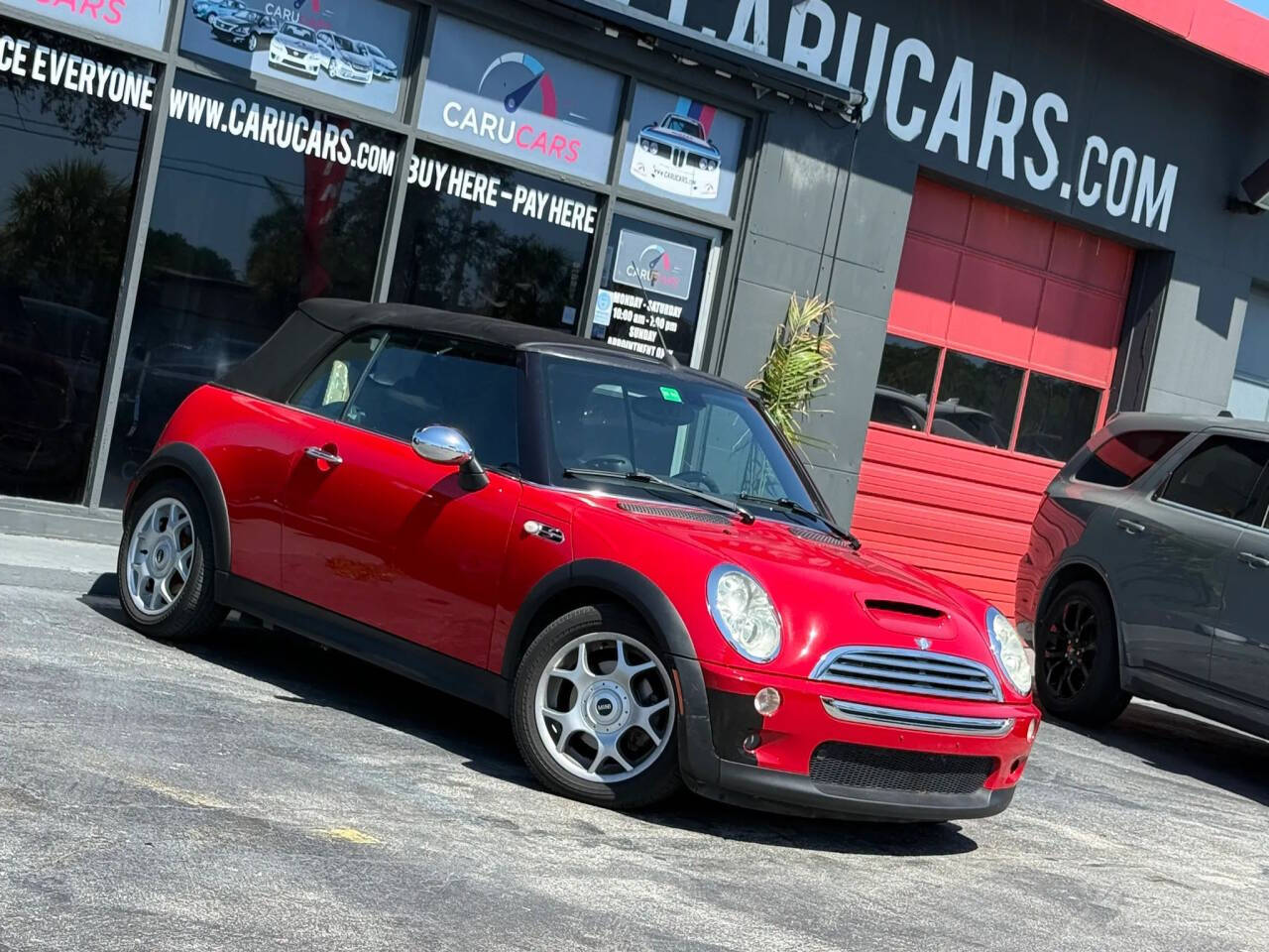 Red 2007 MINI Cooper S Convertible S 2dr Convertible 2