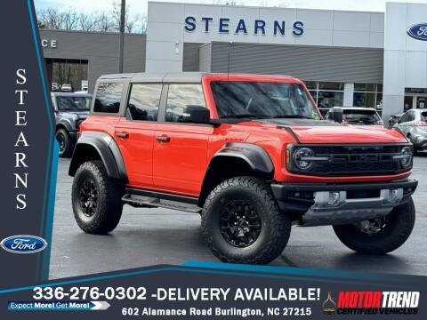 2023 Ford Bronco for sale at Stearns Ford in Burlington NC