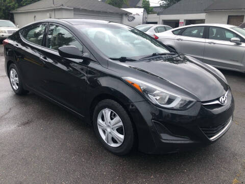 2016 Hyundai Elantra for sale at James Motor Cars in Hartford CT