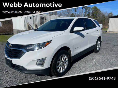 2018 Chevrolet Equinox for sale at Webb Automotive in Maumelle AR