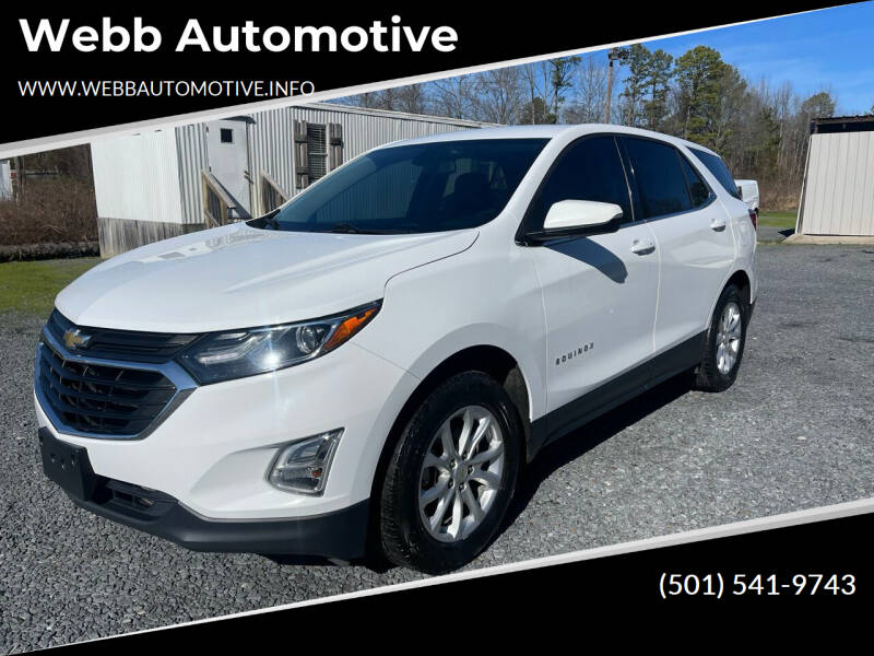 2018 Chevrolet Equinox for sale at Webb Automotive in Maumelle AR