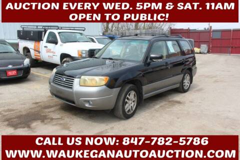 2006 Subaru Forester for sale at Waukegan Auto Auction in Waukegan IL
