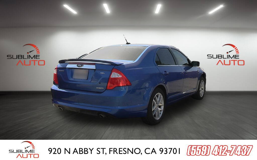 2012 Ford Fusion for sale at SUBLIME AUTO in Fresno, CA