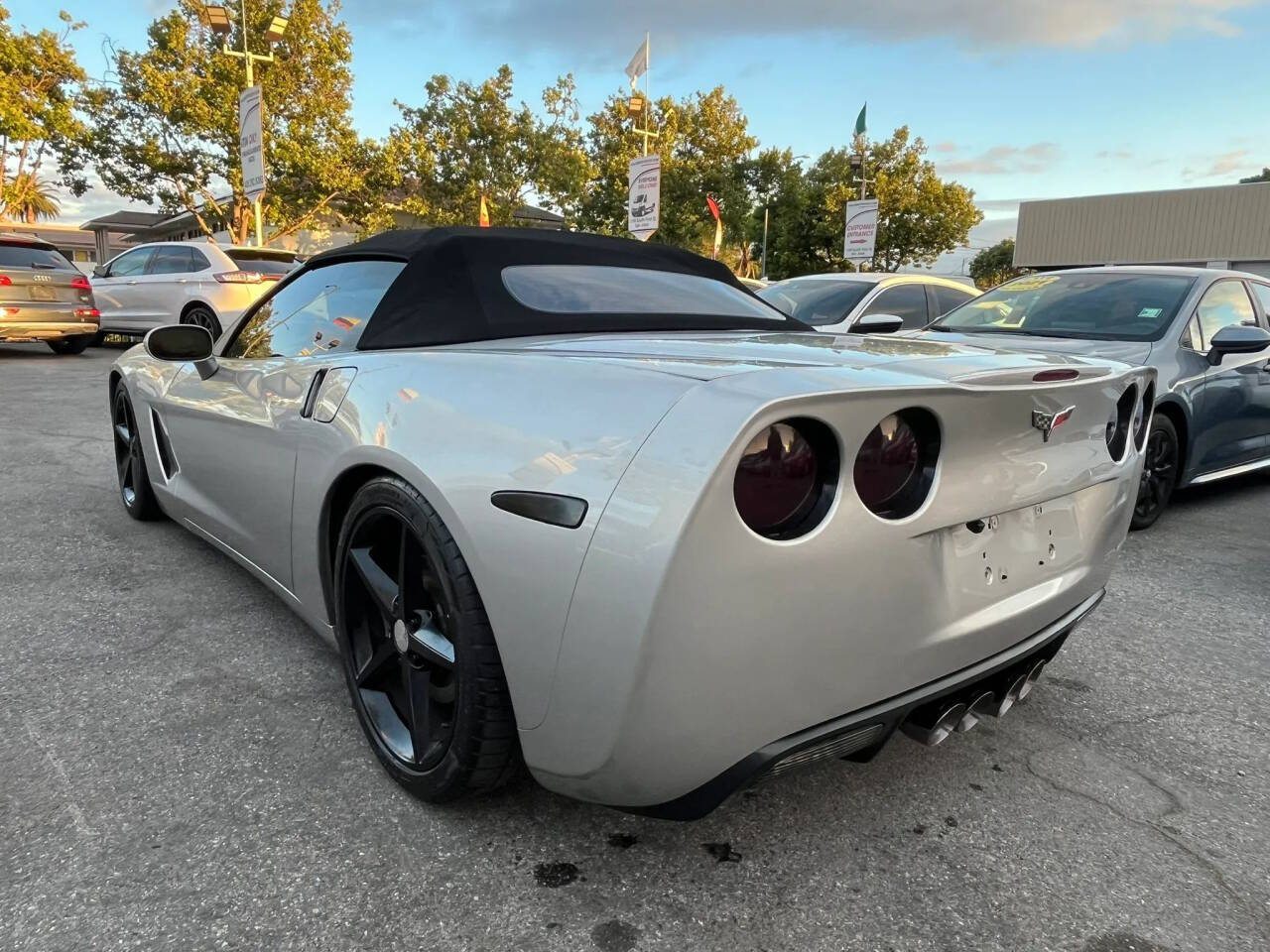 Silver 2006 Chevrolet Corvette Base Convertible 2dr Convertible 2