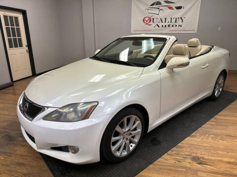 2010 Lexus IS 250C for sale at Quality Autos in Marietta GA