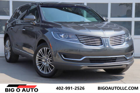 2018 Lincoln MKX for sale at Big O Auto LLC in Omaha NE