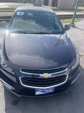 2015 Chevrolet Cruze for sale at Performance Motor Cars in Washington Court House OH