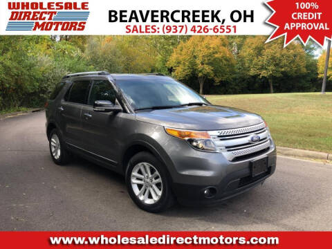 2013 Ford Explorer for sale at WHOLESALE DIRECT MOTORS in Beavercreek OH