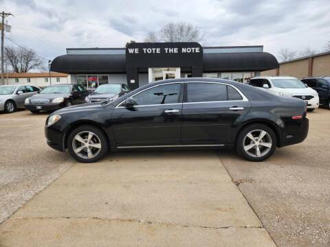 2012 Chevrolet Malibu for sale at First Choice Auto Sales in Moline IL