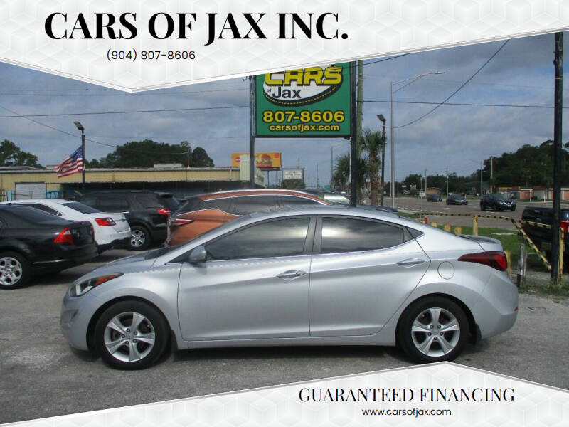2016 Hyundai Elantra for sale at CARS OF JAX INC. in Jacksonville FL