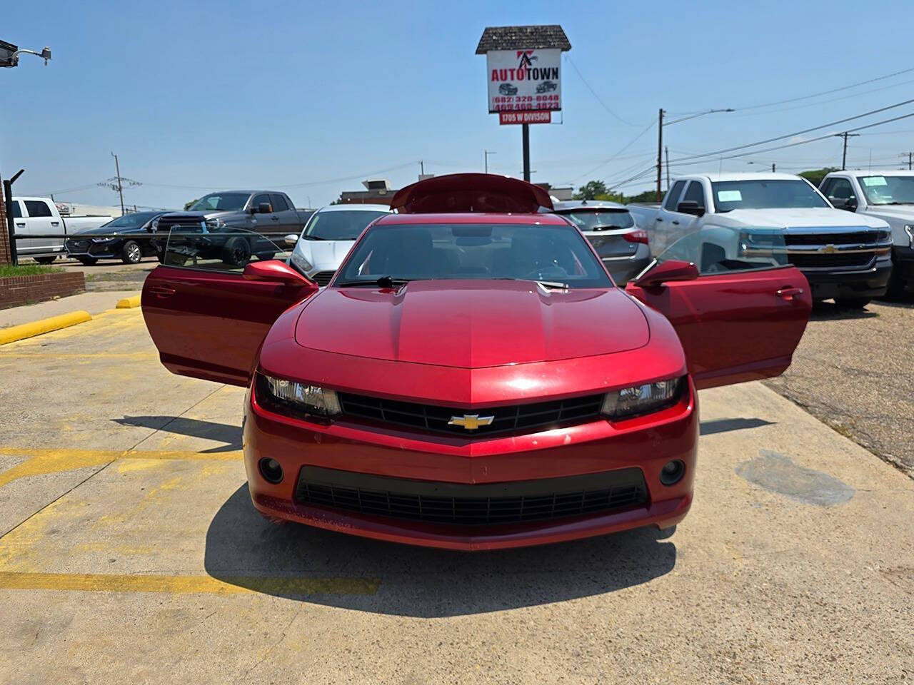 2015 Chevrolet Camaro for sale at Mac Motors in Arlington, TX