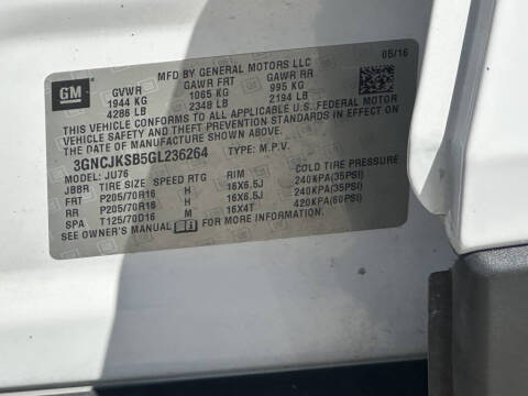 2016 Chevrolet Trax