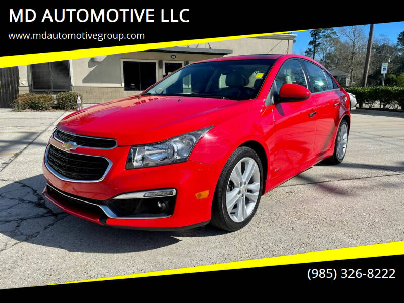 2015 Chevrolet Cruze for sale at MD AUTOMOTIVE LLC in Slidell LA