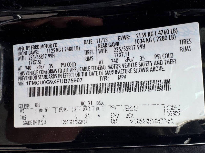 2014 Ford Escape SE