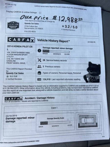 2014 Honda Pilot EX-L