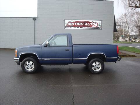 1989 Chevrolet C/K 1500 Series for sale at Motion Autos in Longview WA