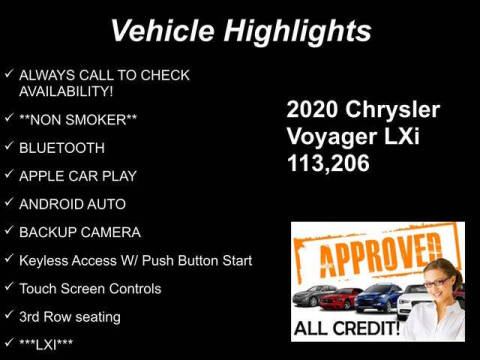 2020 Chrysler Voyager LXi