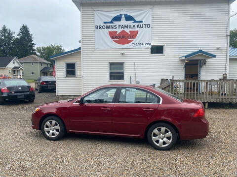 2009 Kia Optima for sale at Browns Family Auto Group, LLC in Trinway OH