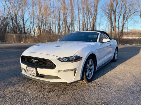 2018 Ford Mustang for sale at Rams Auto Sales LLC in South Saint Paul MN