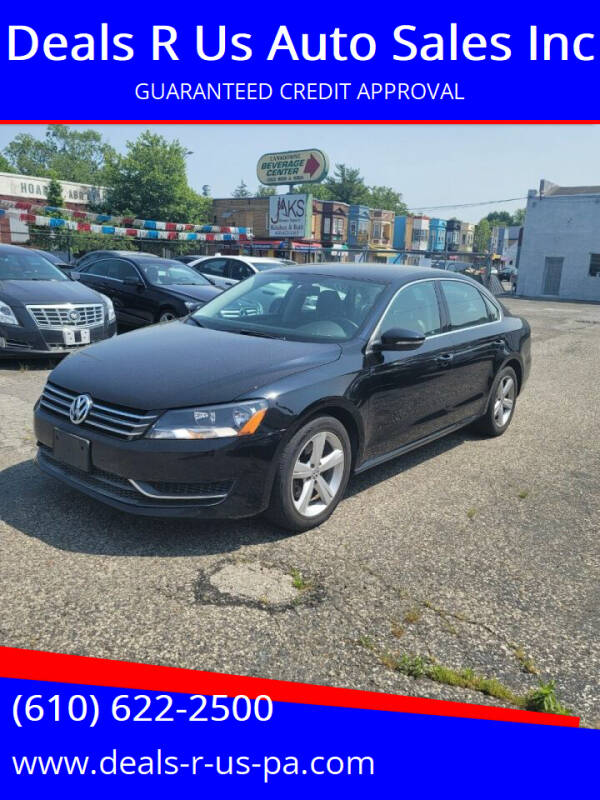 2012 Volkswagen Passat for sale at Deals R Us Auto Sales Inc in Lansdowne PA