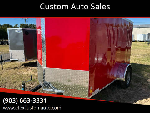 2023 Continental Cargo 6x10 Enclosed Trailer for sale at Custom Auto Sales - TRAILERS in Longview TX