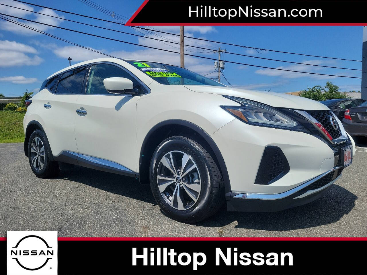 2021 Nissan Murano for sale at HILLTOP NISSAN in East Hanover, NJ