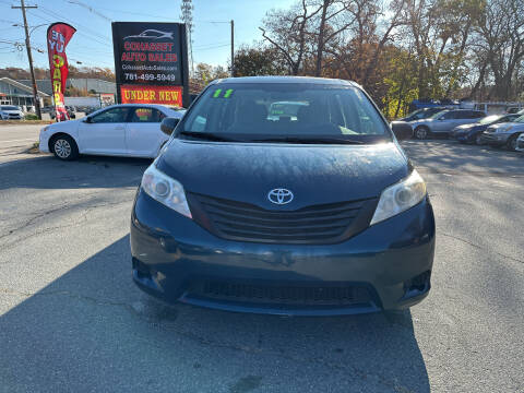2011 Toyota Sienna for sale at Cohasset Auto Sales in Cohasset MA