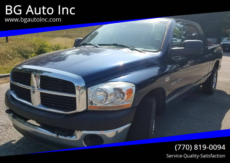 2007 Dodge Ram 1500 for sale at BG Auto Inc in Lithia Springs GA