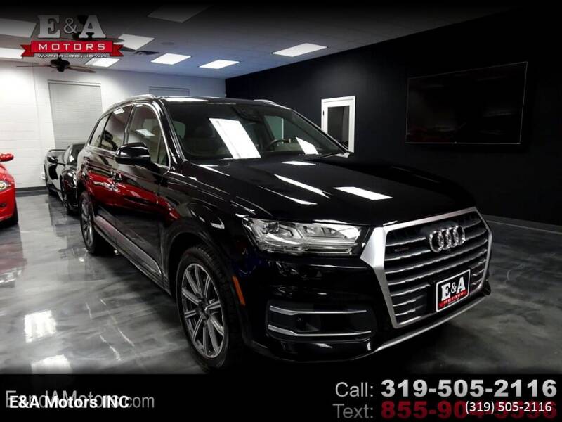 2018 Audi Q7 for sale at E&A Motors in Waterloo IA