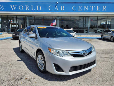 2013 Toyota Camry for sale at WORLD CAR CENTER & FINANCING LLC in Kissimmee FL