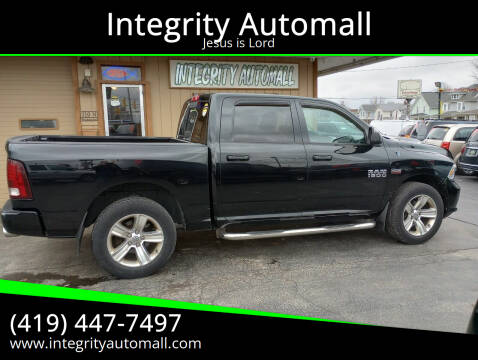 2013 RAM 1500 for sale at Integrity Automall in Tiffin OH
