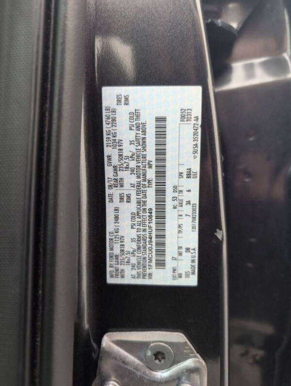 2017 Ford Escape Titanium