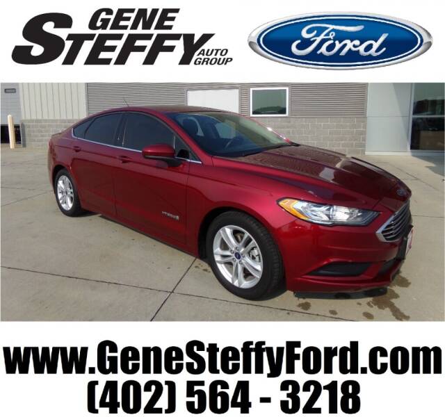2018 Ford Fusion Hybrid for sale at Gene Steffy Ford in Columbus NE