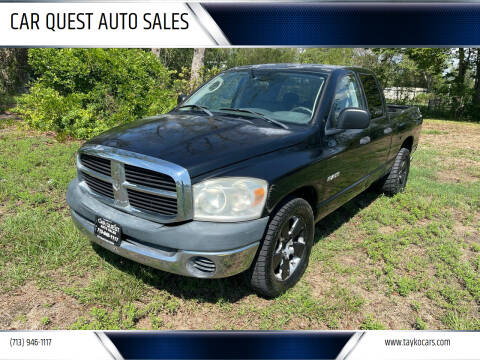 2008 Dodge Ram 1500 for sale at CAR QUEST AUTO SALES in Houston TX