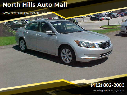 2008 Honda Accord for sale at North Hills Auto Mall in Pittsburgh PA