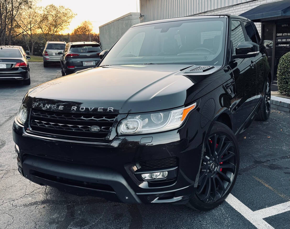 2015 Land Rover Range Rover Sport for sale at Crown Auto Sales in Marietta, GA