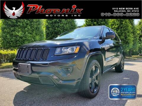 2015 Jeep Grand Cherokee for sale at Phoenix Motors Inc in Raleigh NC