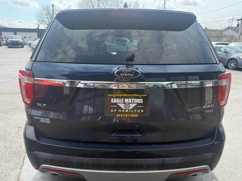 Blue 2017 Ford Explorer XLT AWD XLT 4dr SUV 11